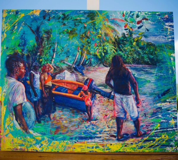 Donel – Grenada’s Visionary Muralist and Painter