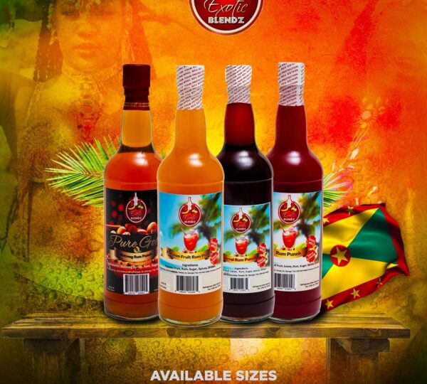 Exotic Blendz – Flavored Rum Punch, Punch de Creme