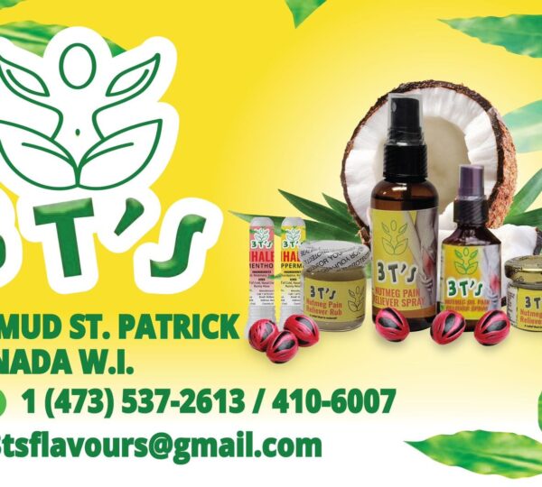3T’s Essentials — Natural Nutmeg Remedies from Grenada