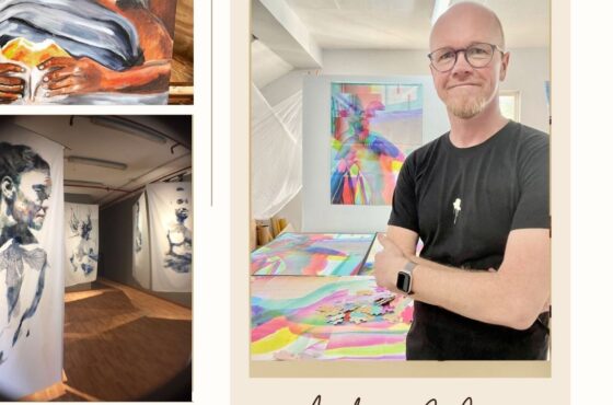 Artist Asher Mains & Art House 473