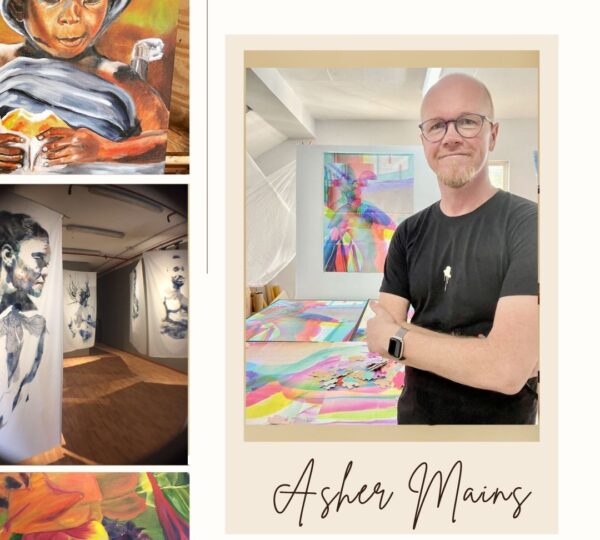 Artist Asher Mains & Art House 473
