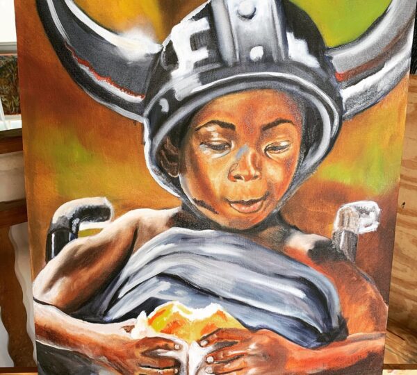 Artist Asher Mains & Art House 473